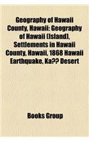Geography of Hawaii County, Hawaii