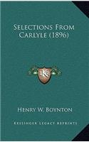 Selections from Carlyle (1896)