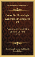 Cours De Physiologie Generale Et Comparee V3