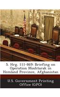 S. Hrg. 111-869