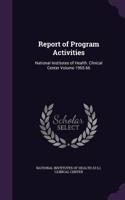 Report of Program Activities