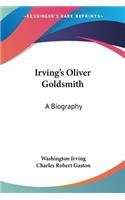 Irving's Oliver Goldsmith