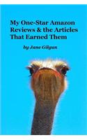 My One-Star Amazon Reviews and the Articles that Earned Them: (English)