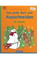 BROCKHAUSEN Bastelbuch Bd. 2: Das große Buch zum Ausschneiden: Im Schnee(Im Schnee)
