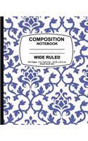 Wide Ruled Composition Notebook