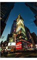 Times Square at Night in Manhattan, New York City Journal