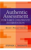 Authentic Assessment for Early Childhood Intervention