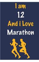 I am 12 And i Love Marathon