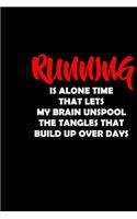 Running is Alone Time