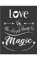 Love is the closest thing to magic