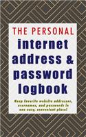 The Personal Internet Address & Password Logbook