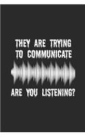 They Are Trying To Communicate, Are You Listening?