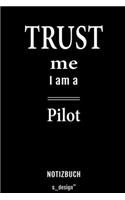 Notizbuch für Piloten / Pilot / Pilotin