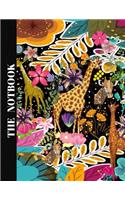 TROPICAL Series Notebook Unlined/Plain Notebook - Large 8.5 x 11 inches 110 Pages