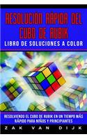 Resolución Rápida del Cubo de Rubik Libro de Soluciones a Color