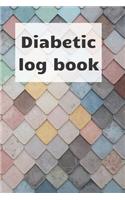 Diabetic Log Book: Blood sugar notebook, journal record, diabetic organiser, Glucose Tracker