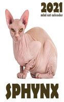 Sphynx 2021 Mini Cat Calendar