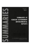 Summaries of Foreign Government Environmental Reports: Number 20