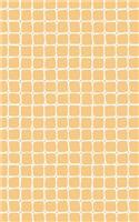 Pale Orange Net - Lined Notebook with Margins - 5x8