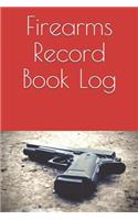 Firearms Record Book Log