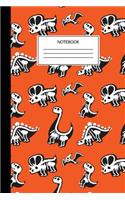 Dinosaur Skeleton Notebook