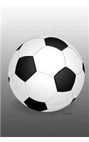 Soccer: Training Journal 6 x 9 100 pages (can also be used for a journal for boys)