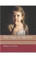 The Sign of Silence: Large Print