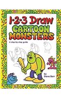 1-2-3 Draw Cartoon Monsters: A Step-by-Step Guide