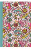 Journal: Dragons (Blue) 6x9 - Graph Journal - Journal with Graph Paper Pages, Square Grid Pattern