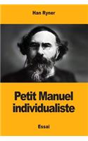 Petit Manuel individualiste