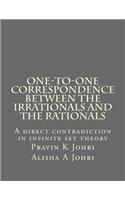 One-to-one correspondence between the Irrationals and the Rationals