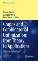 Graphs and Combinatorial Optimization: from Theory to Applications: Ctw2020 Proceedings