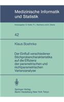 Einfluß Verschiedener Stichprobencharakteristika Auf Die Effizienz Der Parametrischen Und Nichtparametrischen Varianzanalyse