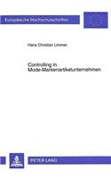 Controlling in Mode-Markenartikelunternehmen