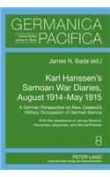 Karl Hanssen's Samoan War Diaries, August 1914-May 1915