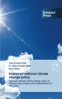 Improved national climate change policy