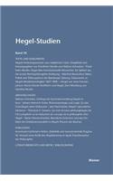 Hegel-Studien / Hegel-Studien