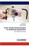 Color shade determination in Sudanese population
