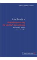 Qualitaetssicherung Fuer Die Daf-Vermittlung