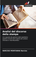 Analisi del discorso della stampa