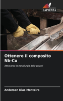 Ottenere il composito Nb-Cu