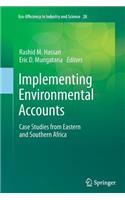 Implementing Environmental Accounts