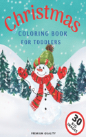 Christmas Coloring Book For Toddlers