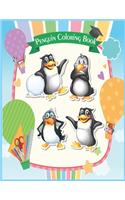 Penguin Coloring Book
