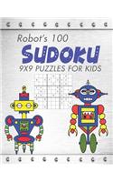 Robot's 100 Sudoku For Kids