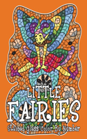 Little Fairies: Stained Glass Color By Number