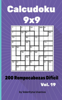 Calcudoku: 200 Rompecabezas Difícil 9x9 vol. 19