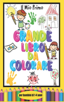 Il Mio Primo Grande Libro da Colorare per bambini di 1-4 anni