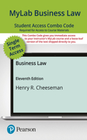 Mylab Business Law with Pearson Etext -- Combo Access Card -- For Business Law