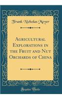 Agricultural Explorations in the Fruit and Nut Orchards of China (Classic Reprint)